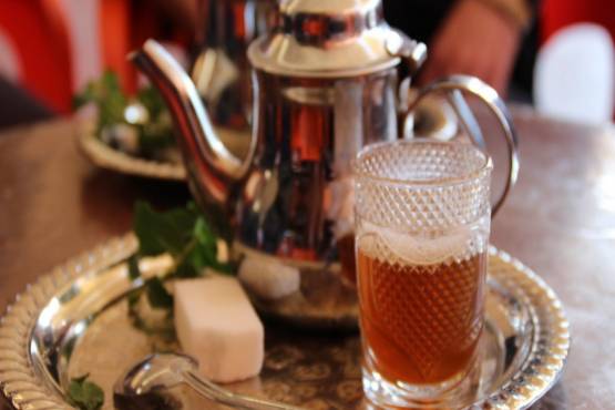 شاي مغربي صغير