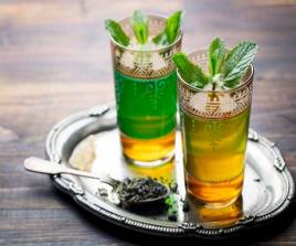 شاي مغربي وسط